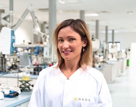 Eloïse Collet, Managerin für wissenschaftliche Kommunikation für Bioderma, Laboratoires dermatologiques NAOS