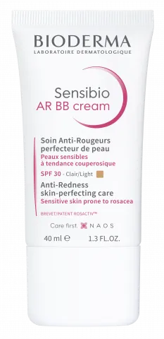 BIODERMA-Produktfoto, Sebium AR BB Cream 40ml, Creme für zu Rötungen neigende Haut